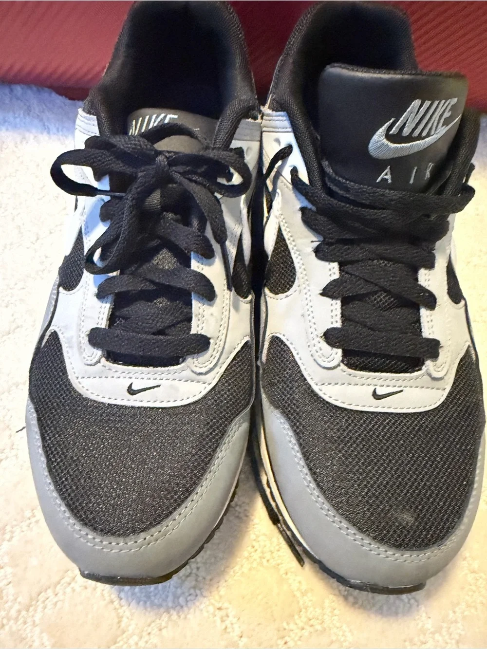 Nike Black, Gray and White Men's Athletic Shoes